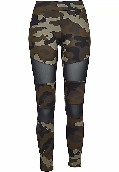 URBAN CLASSICS Leggings "Urban Classics Damen Ladies Camo Tech Mesh Legging günstig online kaufen