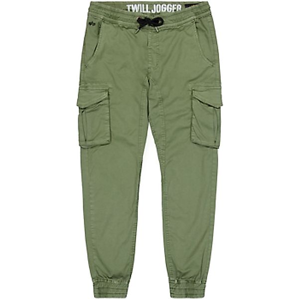 Alpha Industries  Cargohose Cotton Twill Jogger - vintage green günstig online kaufen