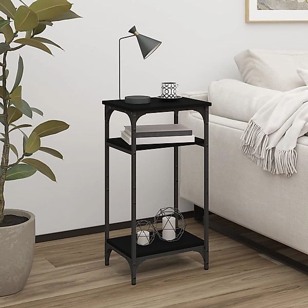 Vidaxl Beistelltisch Schwarz 40x30x75 Cm Holzwerkstoff günstig online kaufen