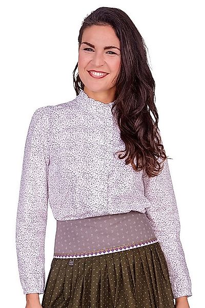 Hammerschmid Trachtenbluse Trachtenbluse - RENATE - weiß/geblümt günstig online kaufen