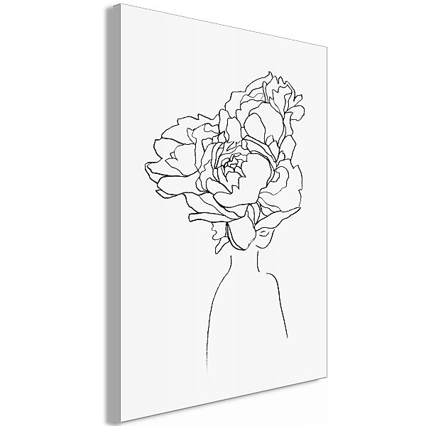 Wandbild - Above The Flowers (1 Part) Vertical günstig online kaufen