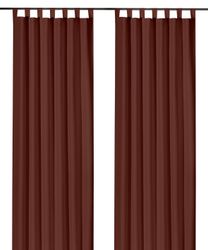 Weckbrodt Vorhang "Vito" Schlaufen 1 Stk. tlg. Microvelour, blickdicht, Uni günstig online kaufen