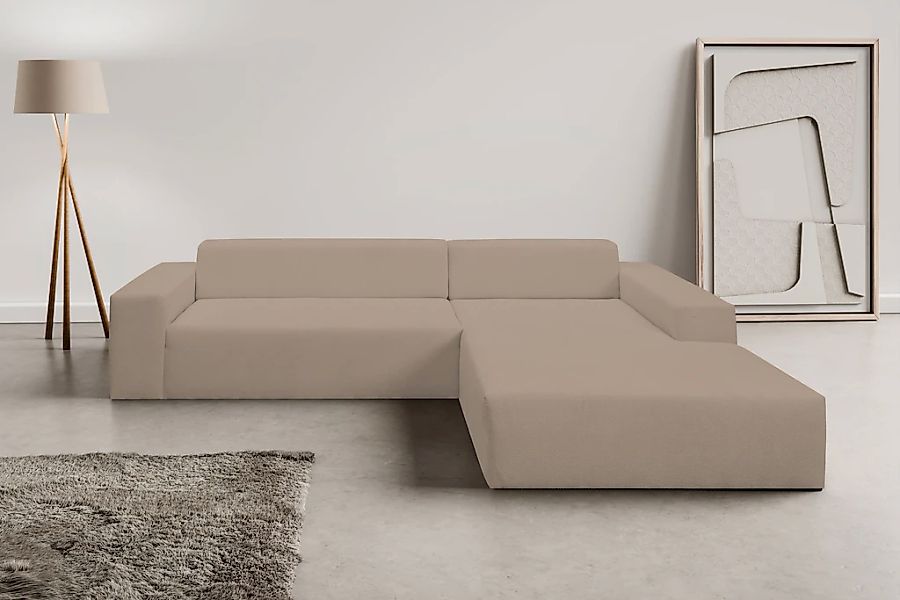 WERK2 Ecksofa "Zeus-XL, Mega-Sofa mit großer Sitztiefe, Stellmaße 311cm x 2 günstig online kaufen