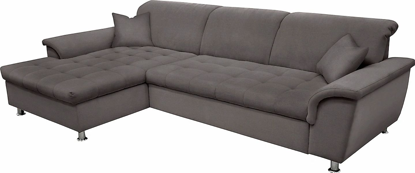 DOMO collection Ecksofa "Franzi B/T: 278/162 cm, L-Form, belastbar bis 140k günstig online kaufen