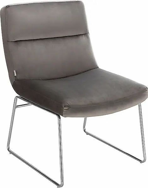 andas Sessel »Gil, Loungesessel Wohnzimmer,«, Samtvelours Bezug, in drei Fa günstig online kaufen