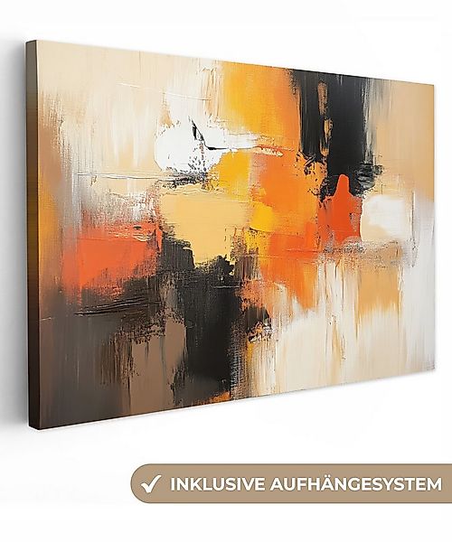 OneMillionCanvasses® Leinwandbild Abstrakt - Modern - Farboptik - Herbstfar günstig online kaufen