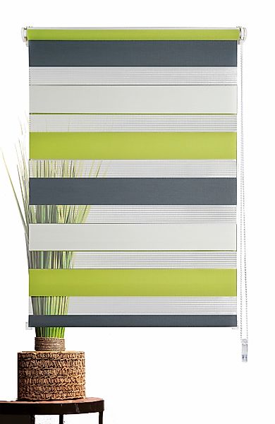 mydeco Doppelrollo »Just-Triple«, Lichtschutz, ohne Bohren, freihängend günstig online kaufen