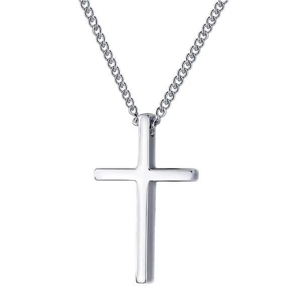 ELLAWIL Silberkette Kreuzkette Kette mit Kreuz günstig online kaufen