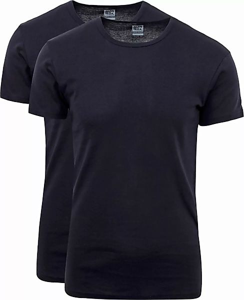 Alan Red Copenhagen T-Shirt Navy 2er-Pack - Größe XL günstig online kaufen