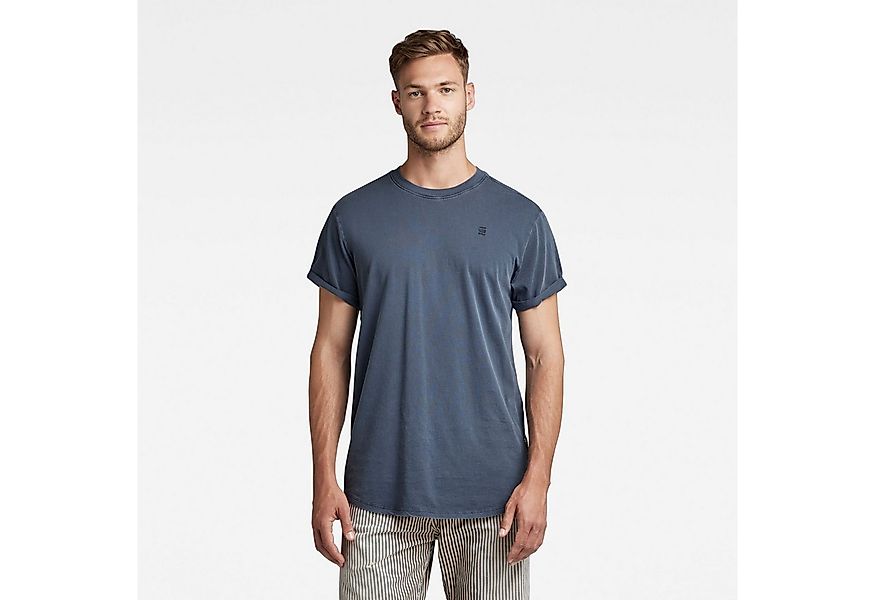 G-STAR Kurzarmshirt Lash Rundhals, Logoapplikation günstig online kaufen