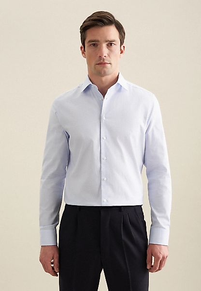 seidensticker Businesshemd "X-Slim", X-Slim Langarm Kentkragen Druck günstig online kaufen