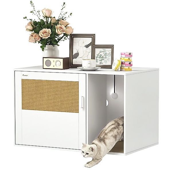 PawHut Tierhaus mit Loch, Tür, Eingang, günstig online kaufen
