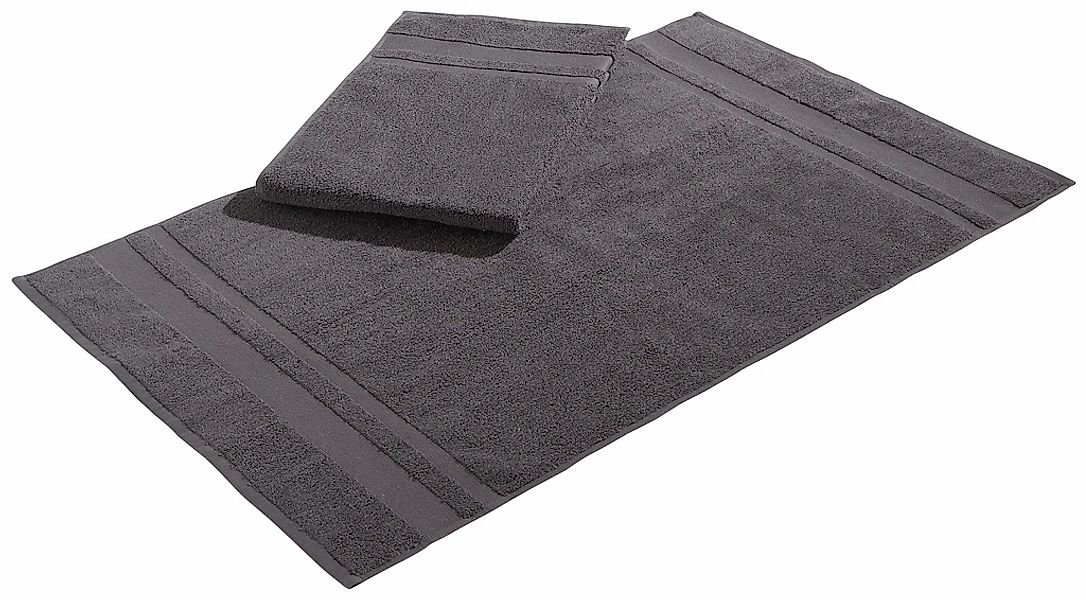 OTTO home Badematte "Vanessa, 2 tlg. Hotelmatten-Set" Höhe 4 mm beidseitig günstig online kaufen