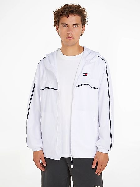 Tommy Jeans Blouson "TJM CHICAGO TAPE WINDBREAKER EXT", mit Kapuze, Tape mi günstig online kaufen