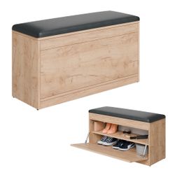 Platan Room Schuhschrank Schuhregal mit Sitzkissen, günstig online kaufen