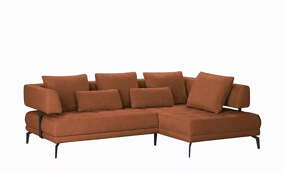 switch Ecksofa  Giotto ¦ kupfer ¦ Maße (cm): B: 242 H: 85 T: 176.0 Polsterm günstig online kaufen