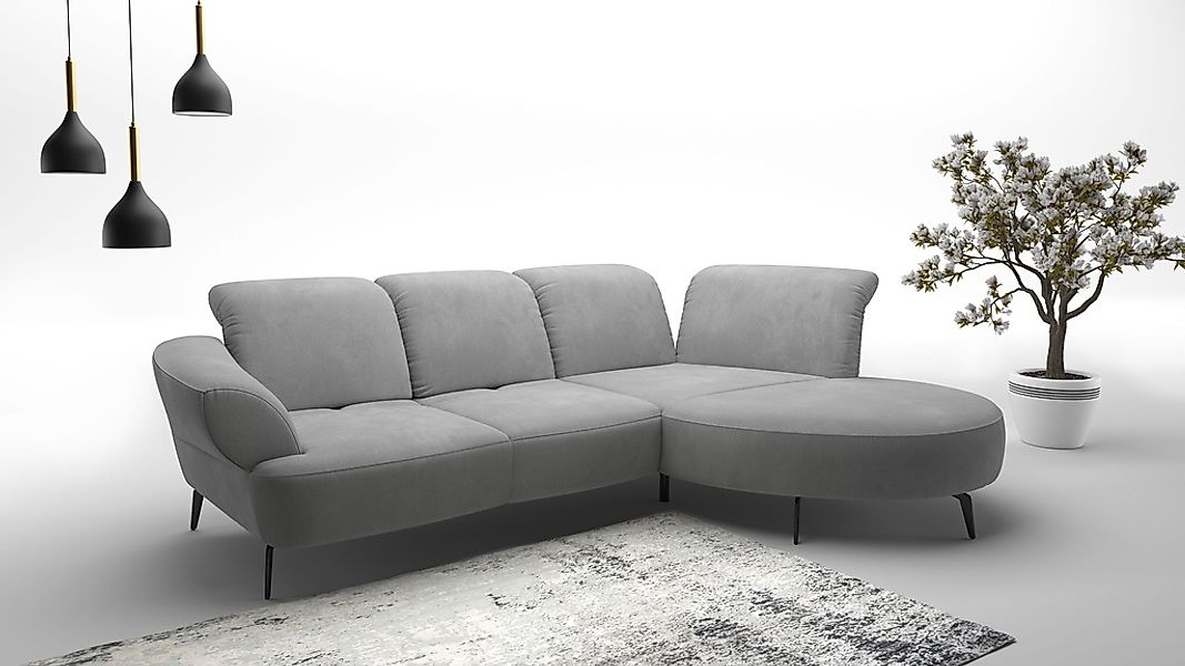 sit&more Ecksofa "Dance, L-Form, inkl. Sitztiefenverstellung", inkl. Click& günstig online kaufen