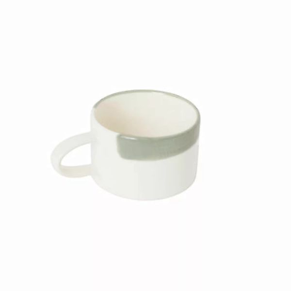 Tasse Esquisse keramik grün / Ø 9,5 x H 6,5 cm - Maison Sarah Lavoine - Grü günstig online kaufen