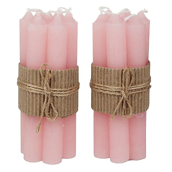 Macosa Home Tafelkerze Rosa 14er Set günstig online kaufen