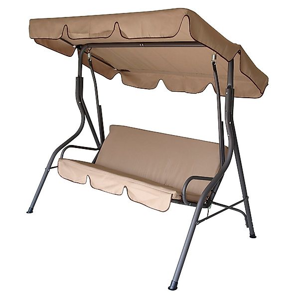 DEGAMO Hollywoodschaukel FLORIDA, 3-Sitzer, 1 tlg., günstig online kaufen