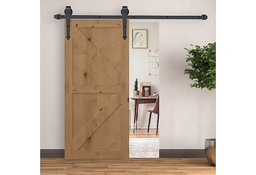 HOMCOM Türbeschlag 200 cm (Schiebetürsystem, 1 St., Schiebetüren-Beschlagsa günstig online kaufen