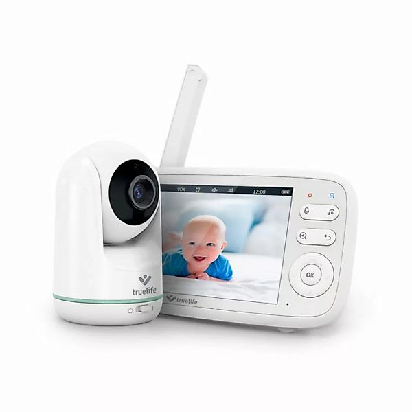 TrueLife Video-Babyphone NannyCam R5, großes 5" LCD-Display, Packung-Set, 2 günstig online kaufen