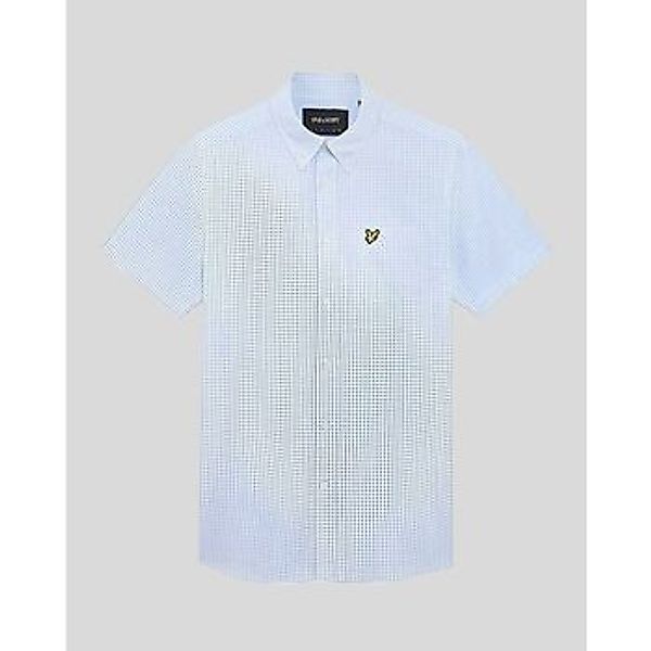 Lyle & Scott  Kurzarm Hemdbluse SW2213V SHORT SLEEVE SHIRT-W490 LIGHT BLUE/ günstig online kaufen
