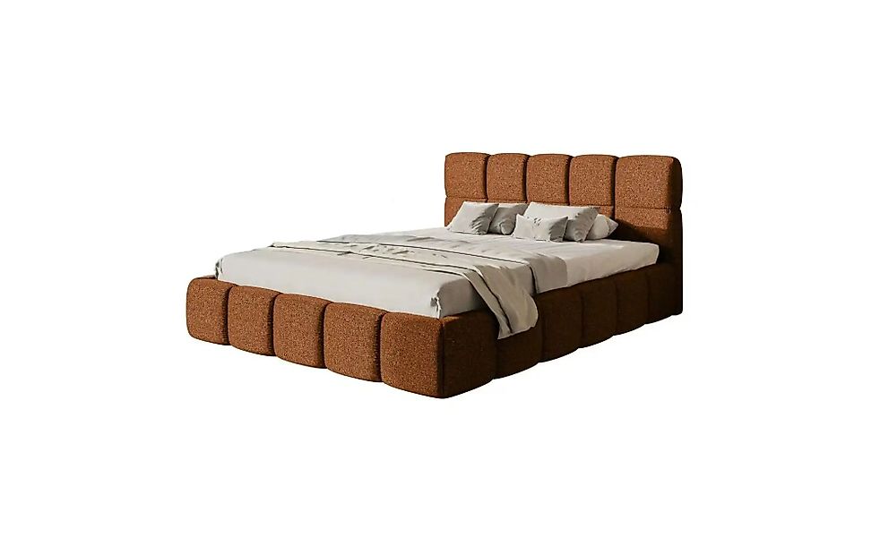 Selsey Polsterbett  Cloudy ¦ braun ¦ Maße (cm): B: 220 H: 96 Betten > Polst günstig online kaufen