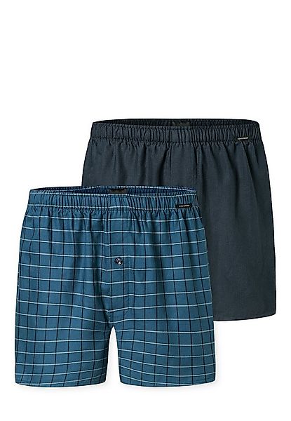Schiesser Weiter Boxer Boxershorts Multipacks (2er Pack) mit Eingriff, Gumm günstig online kaufen