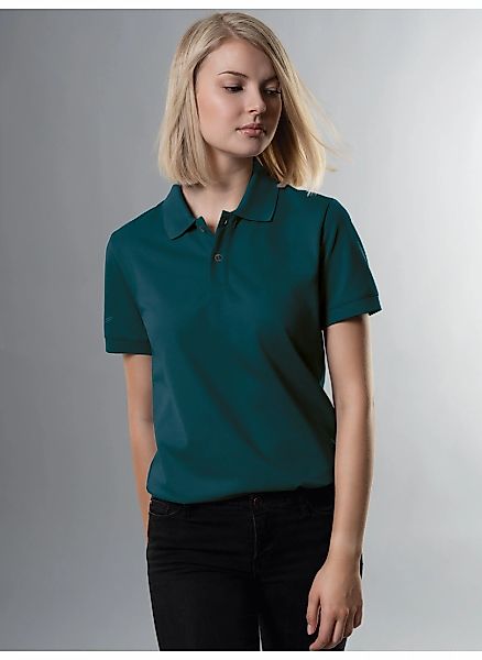 Trigema Poloshirt "TRIGEMA Slim Fit Poloshirt aus DELUXE-Piqué" 1 Stk. günstig online kaufen