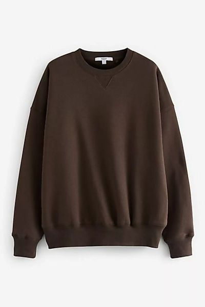 Next Longsweatshirt Dickes angerautes Sweatshirt mit Rundhals (1-tlg) günstig online kaufen