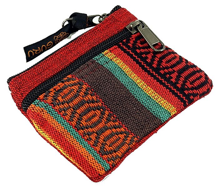 Guru-Shop Geldbörse Ethno Portemonnaie, Geldbeutel - rot günstig online kaufen