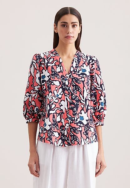 seidensticker Klassische Bluse "Schwarze Rose", Tunika Druck günstig online kaufen