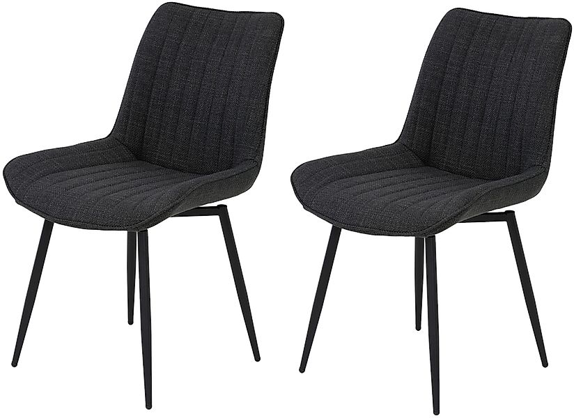 HELA Drehstuhl Vierfußstuhl BERGEN (Set, 2 günstig online kaufen