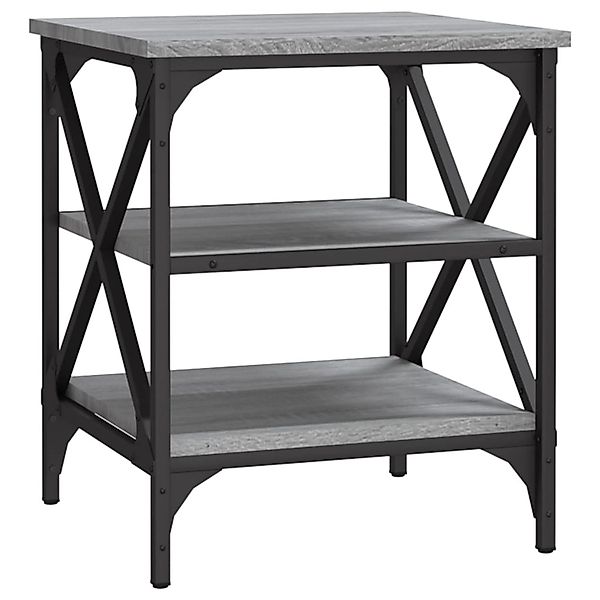 vidaXL Beistelltisch Beistelltisch Grau Sonoma 40x42x50 günstig online kaufen