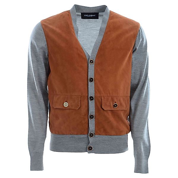 Dolce & Gabbana 738354 V-ausschnitt Sweater 50 Brown günstig online kaufen