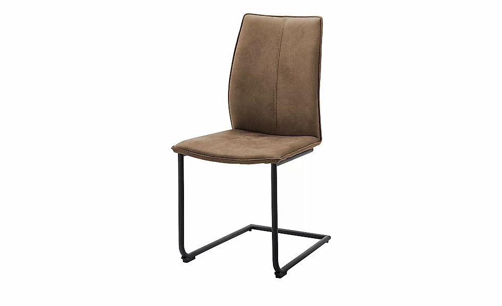 NIEHOFF SITZMÖBEL Freischwinger "Capri", (Set), 2 St., Microfaser ABERDEEN, günstig online kaufen