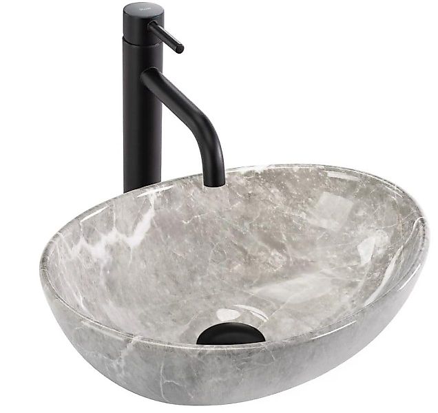 GTM Design Aufsatzwaschbecken Set mit Waschtischbatterie, günstig online kaufen