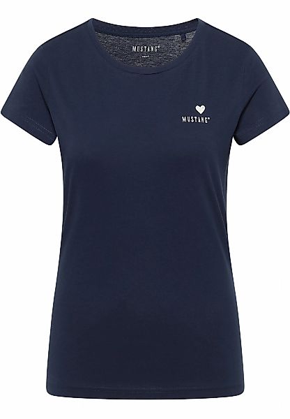 MUSTANG Kurzarmshirt "Damen Style Loa" günstig online kaufen
