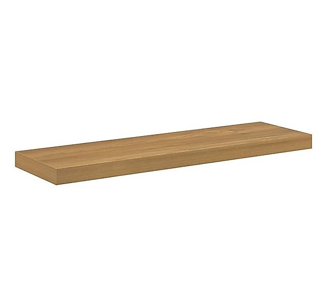 vidaXL Regal Wandregal Wandmontiert Braun 90 x 23,5 x 4 cm Holzwerkstoff, 1 günstig online kaufen
