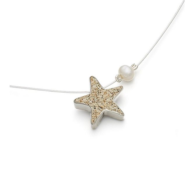 DUR Kette mit Anhänger Halskette Sandseestern K2595, 42 cm – Anhänger mit S günstig online kaufen