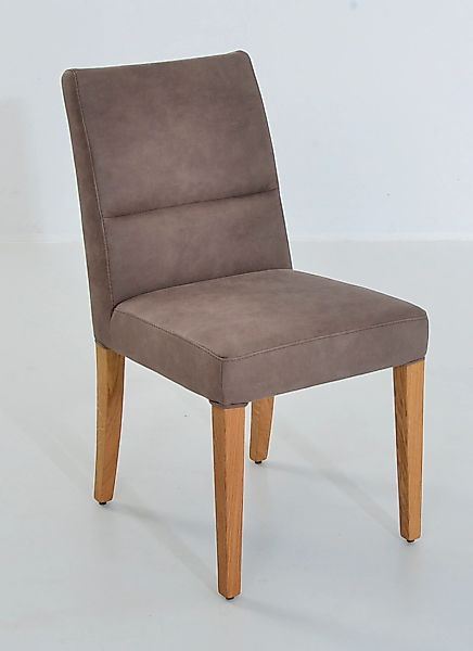 K+W Komfort & Wohnen 4-Fußstuhl "GOBY", Microfaser 785, 4-Fuß-Holzstuhl in günstig online kaufen
