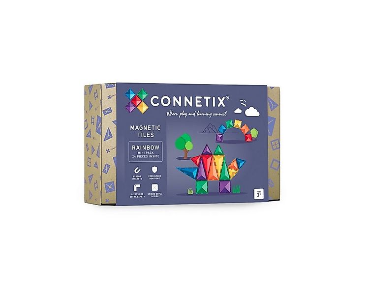 Connetix Rainbow Mini Pack verstärkte Magnete pädagogisches Lernspiel Kreat günstig online kaufen