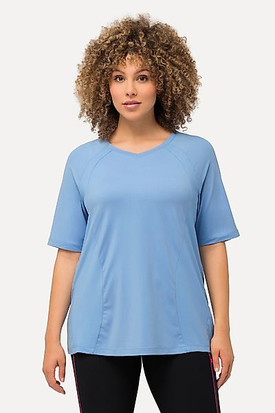 Ulla Popken T-Shirt Funktionsshirt schnelltrocknend Halbarm günstig online kaufen