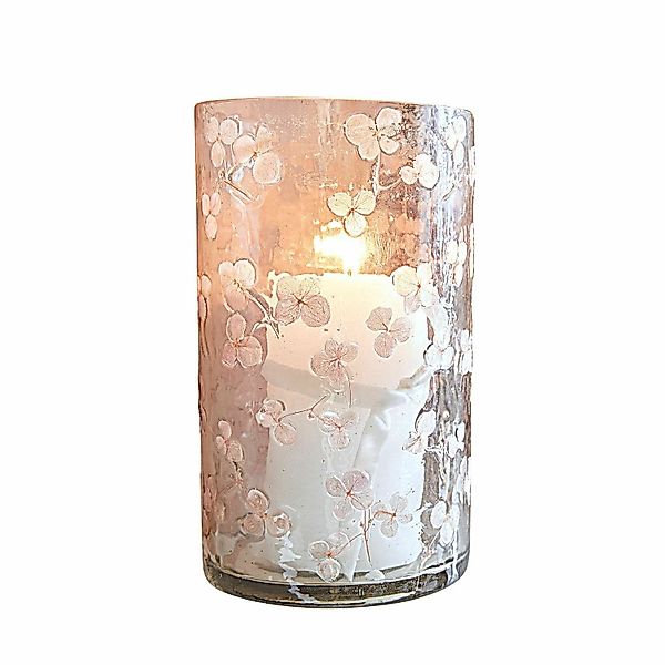 Mirabeau Windlicht Windlicht Velindar klar/rosa günstig online kaufen