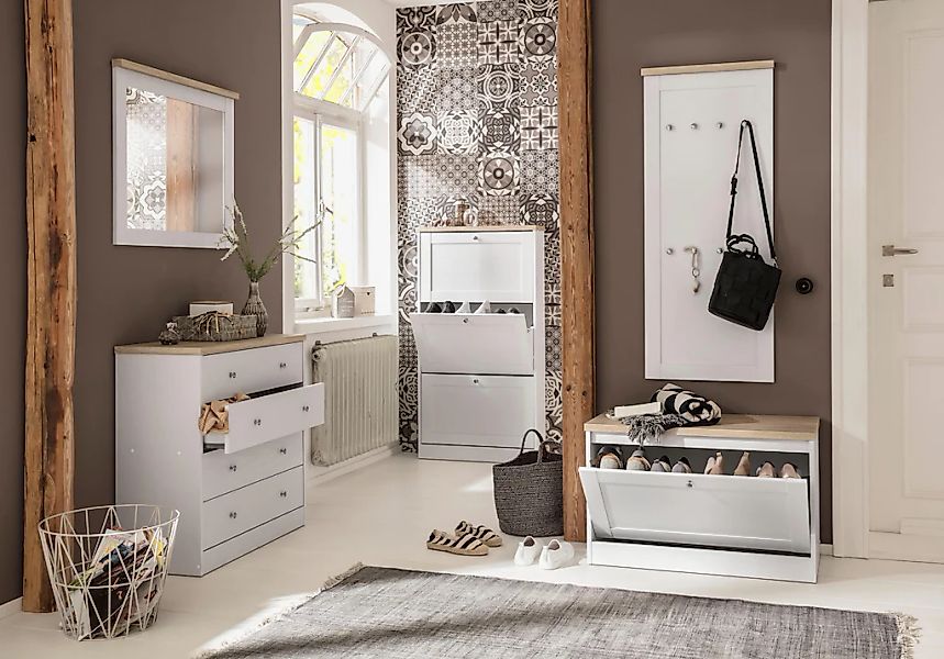 OTTO home Schuhschrank "Heide" mit 3 Klappen günstig online kaufen