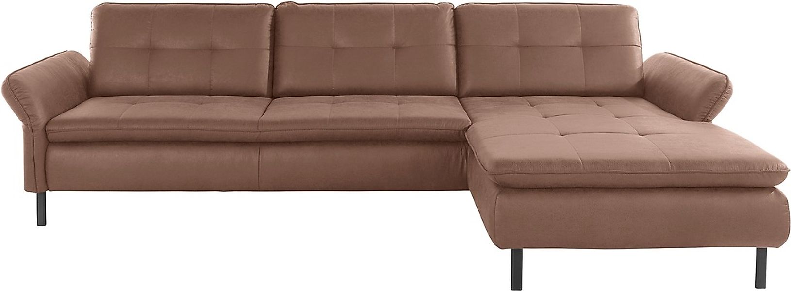 Home affaire Ecksofa "Birkholm L-Form" Armlehnverstellung, auch in Easy Cle günstig online kaufen