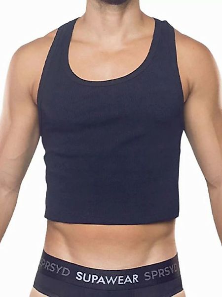 Supawear T-Shirt Supawear Ribbed Cropped Singlet Tank Top Black S günstig online kaufen