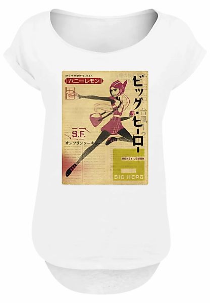 F4NT4STIC T-Shirt "Big Hero 6 Honey Lemon Newspaper", Premium Qualität günstig online kaufen