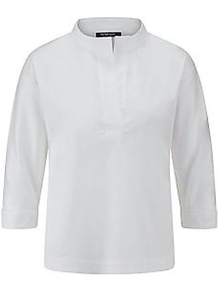 Bluse Stehkragen Peter Hahn weiss günstig online kaufen